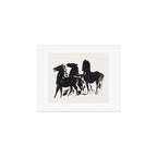 Ink Horses  Art Print Gallery Image 1
