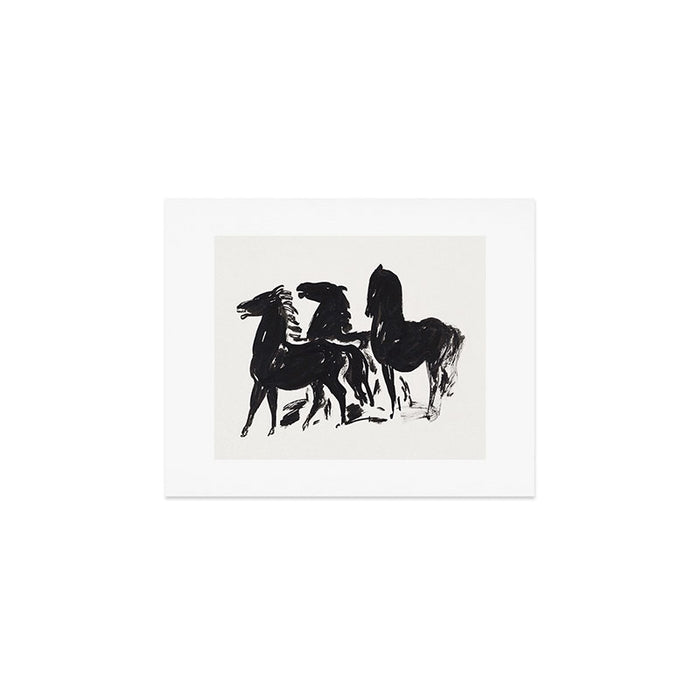 Ink Horses  Art Print Gallery Image 1
