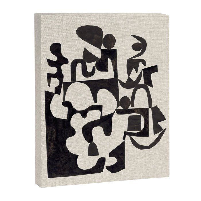Ink Labyrinth Canvas Print Gallery Image 1