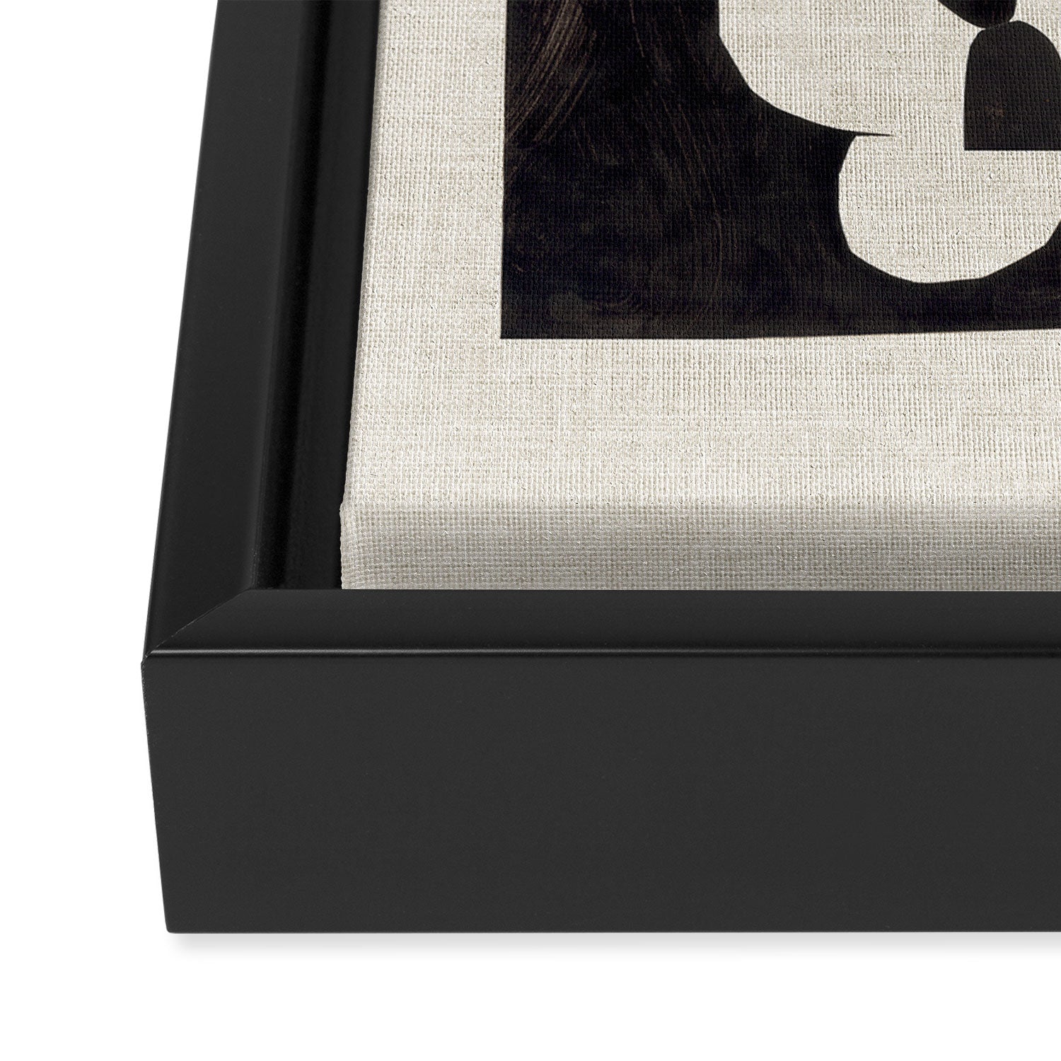 Ink Labyrinth Framed Canvas Print Gallery Image 3