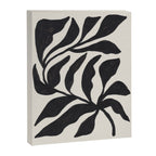 Ink Palm Plant Fossil Canvas Print Gallery Image 6