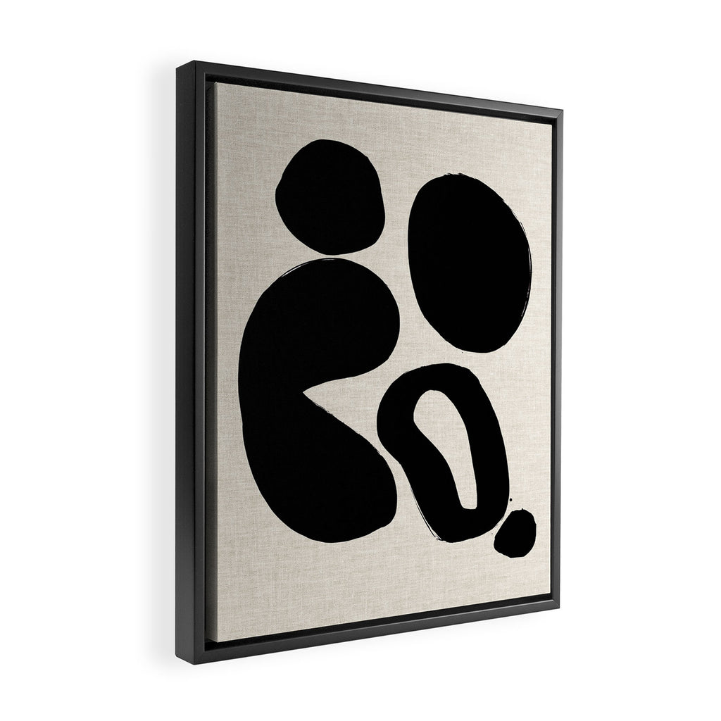 Ink Pond Framed Canvas Print Gallery Image 2