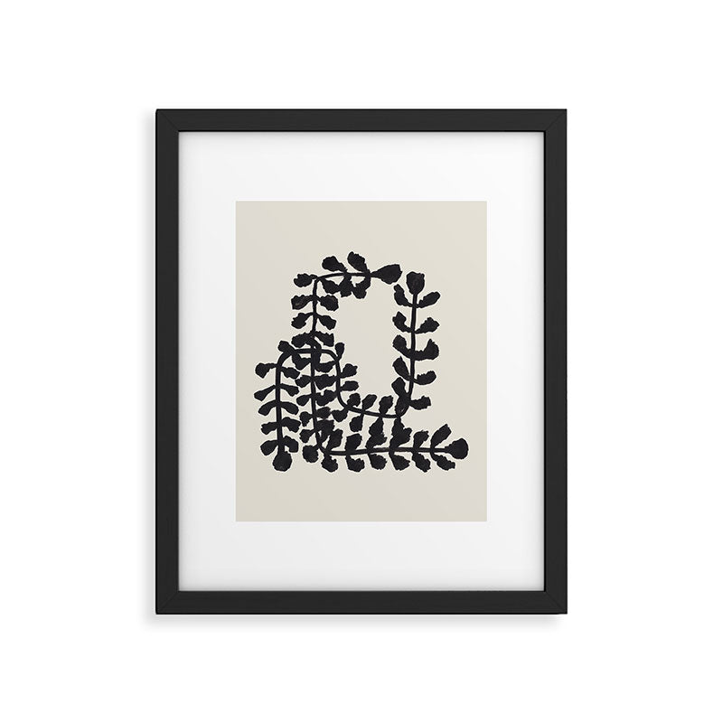 Ink Vine  Framed Art Print Gallery Image 5