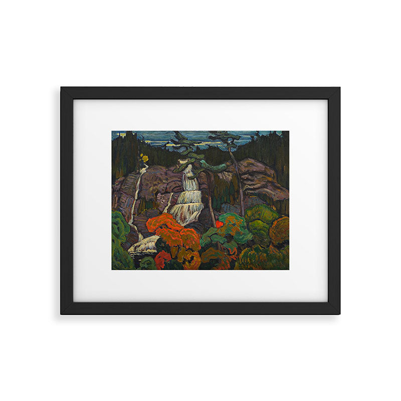 J.E.H. Macdonald Algoma Waterfall, 1920, McMichael Canadian Art Collection Framed Art Print Gallery Image 5