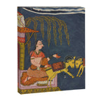 Kaccheli Ragini, from a Ragamala Antique Indian Painted Illustration  Canvas Print Gallery Image 8