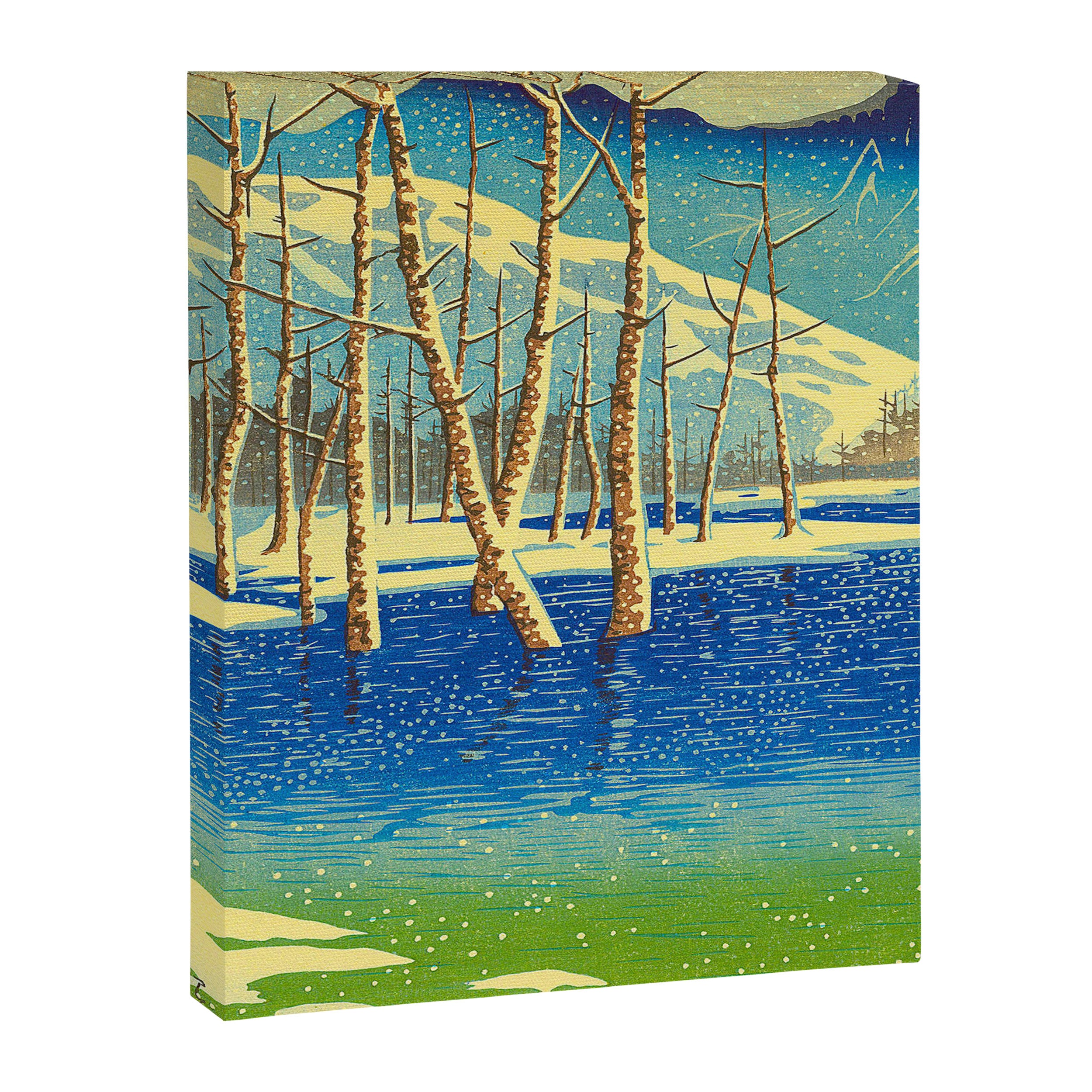 Kawase Hasui Vintage Japanese Woodblock Print Canvas Print Gallery Image 6