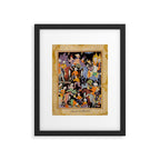 Khidr and Elias discovering the water of life, watched by Alexander Antique Islamic Art  Framed Art Print Gallery Image 5