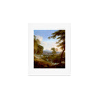 Landscape with Distant Mountains by Adriaen Van Diest Landscape Oil Painting Art Print Gallery Image 1