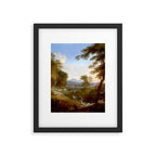 Landscape with Distant Mountains by Adriaen Van Diest Landscape Oil Painting Framed Art Print Gallery Image 6