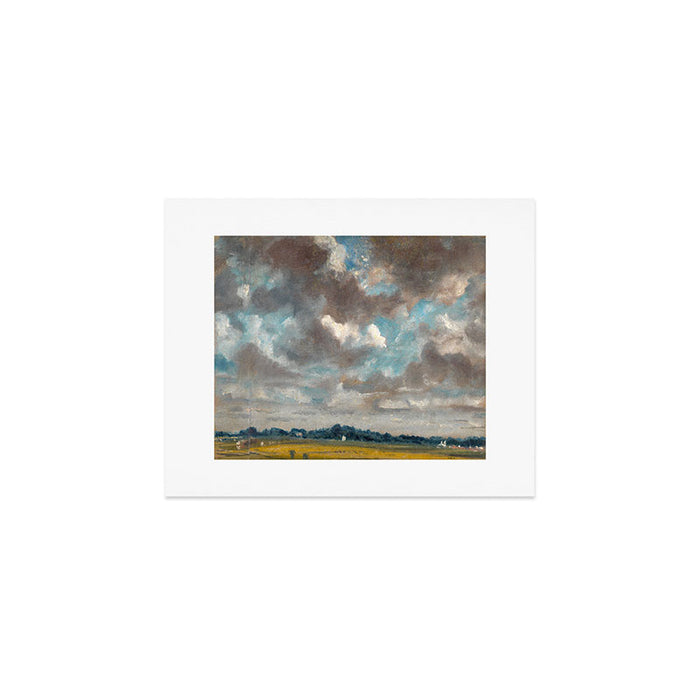 Landscape with Grey Clouds Art Print Gallery Image 1