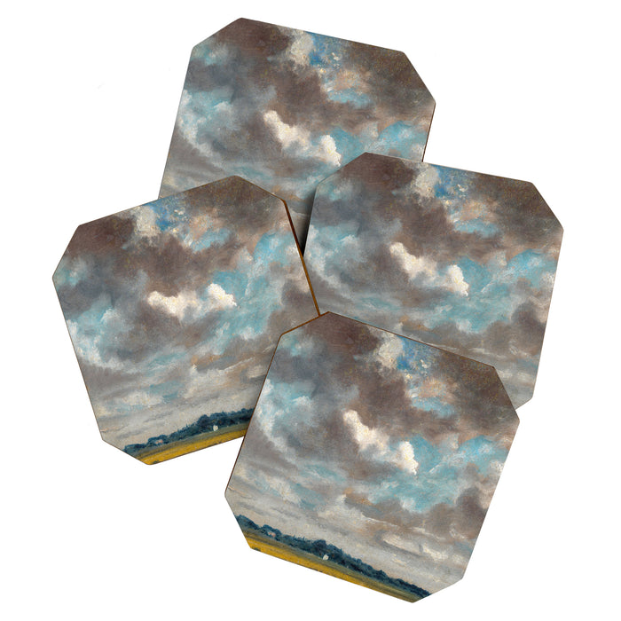 Landscape with Grey Clouds Coaster Gallery Image 1