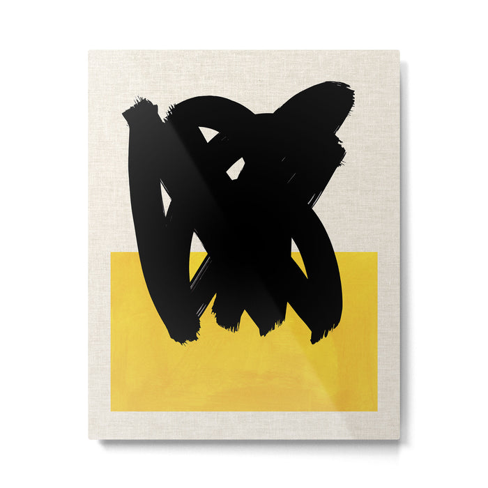 Lemon Flame Metal Print Gallery Image 1