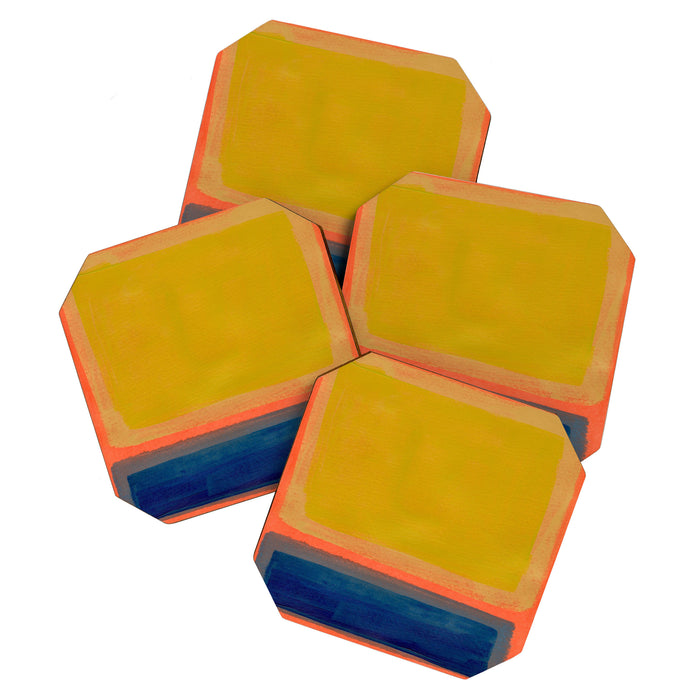 Lemon Sun  Coaster Gallery Image 1