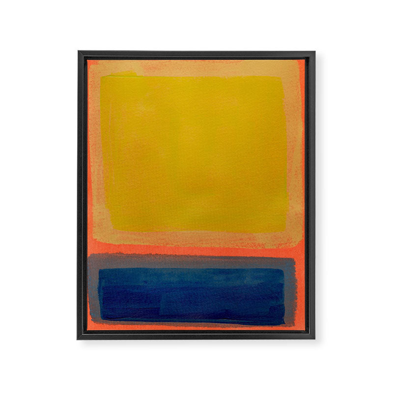 Lemon Sun  Framed Canvas Print Gallery Image 6