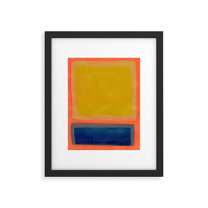 Lemon Sun  Framed Art Print Gallery Image 1