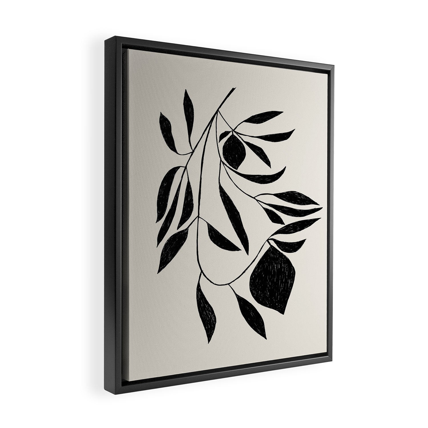 Lemon Tree Framed Canvas Print Gallery Image 2