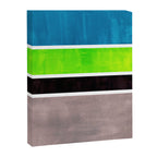 Lime Turquoise Coldfield Canvas Print Gallery Image 6