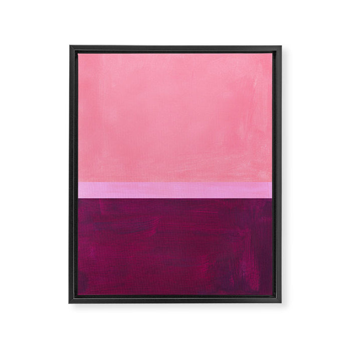 Lipgloss  Framed Canvas Print Gallery Image 1