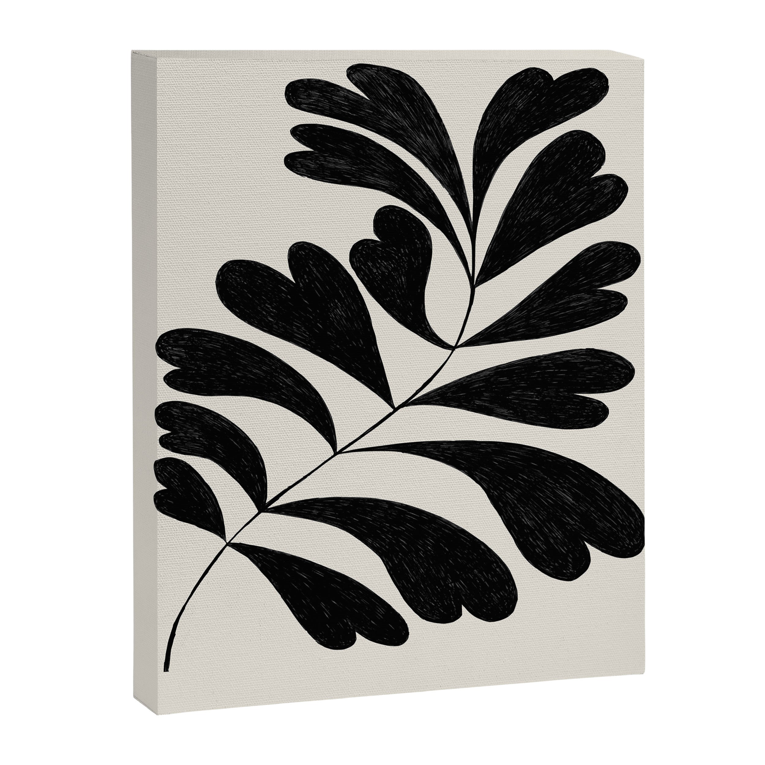 Love Palm Branch Canvas Print Gallery Image 6