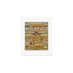 Lovers and beloveds: A composite of scenes from Persian, Urdu, and Sanskrit literature Art Print Gallery Image 1
