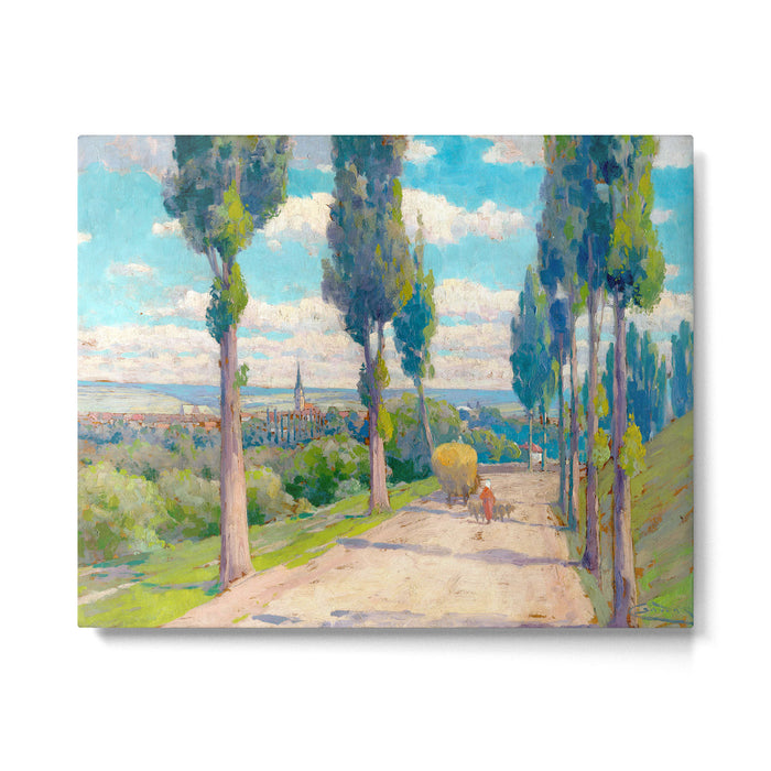 Ludovit Csordak,View of Spisska Nova Ves Metal Print Gallery Image 1