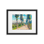 Ludovit Csordak,View of Spisska Nova Ves Framed Art Print Gallery Image 5