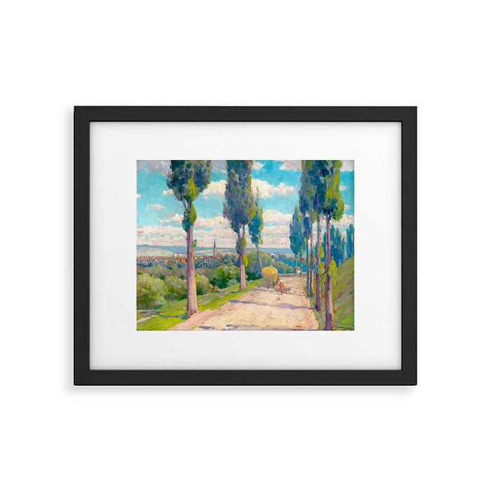 Ludovit Csordak,View of Spisska Nova Ves Framed Art Print Gallery Image 1