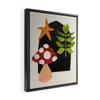 Magic Forest Mushroom Framed Canvas Print Gallery Image 2