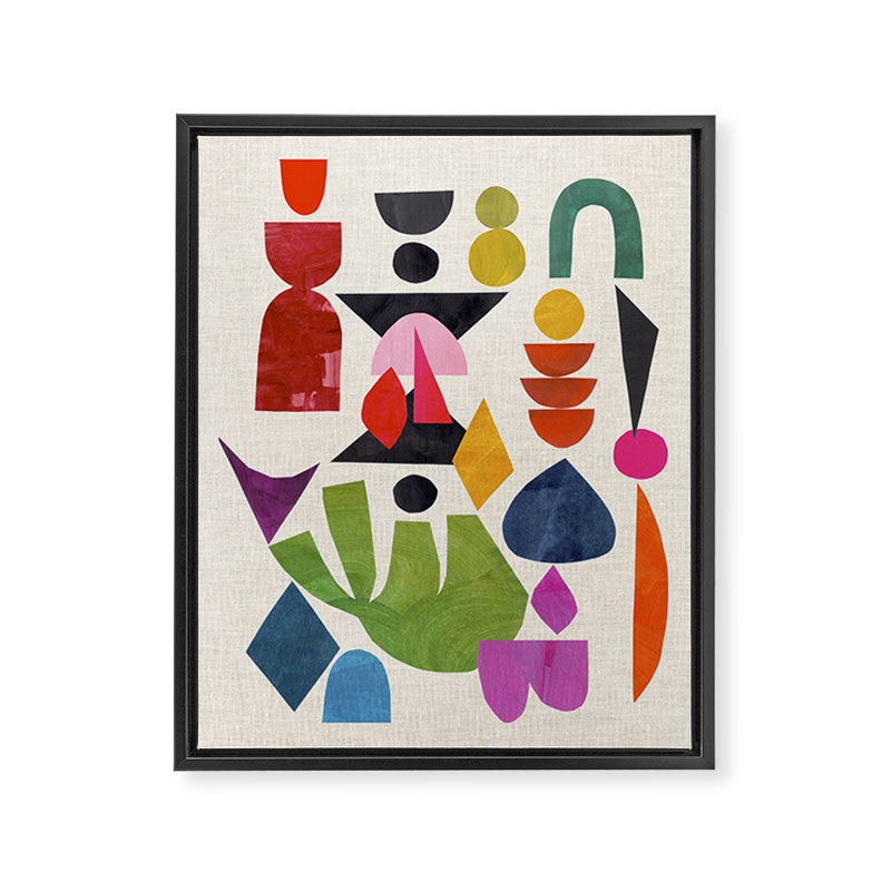 Make It Up Framed Canvas Print Gallery Image 6