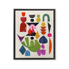 Make It Up Framed Canvas Print Gallery Image 6