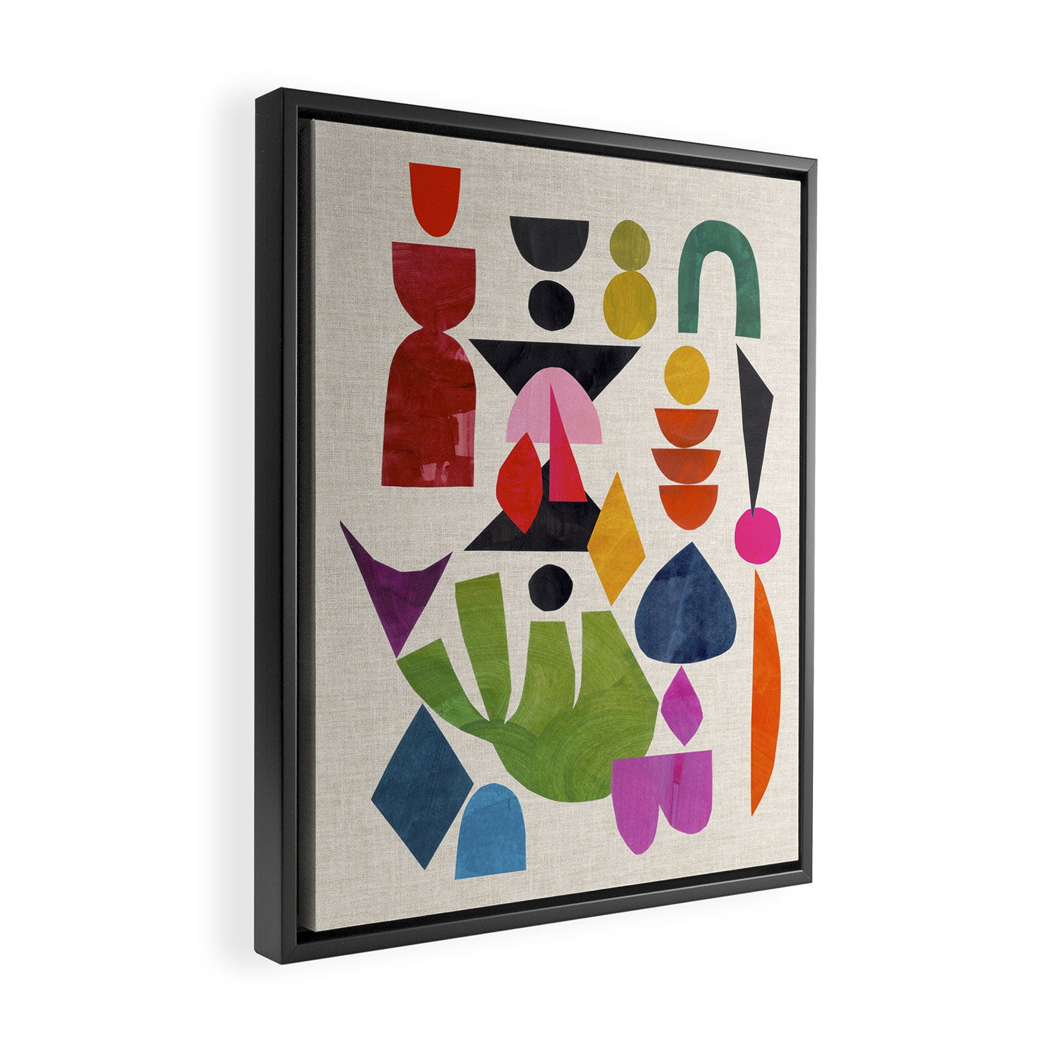 Make It Up Framed Canvas Print Gallery Image 2