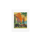 Mid Century Colorful Travel Posters Forth Bridge British Railways Art Print Gallery Image 1