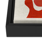 Mid Century Lava Framed Canvas Print Gallery Image 3