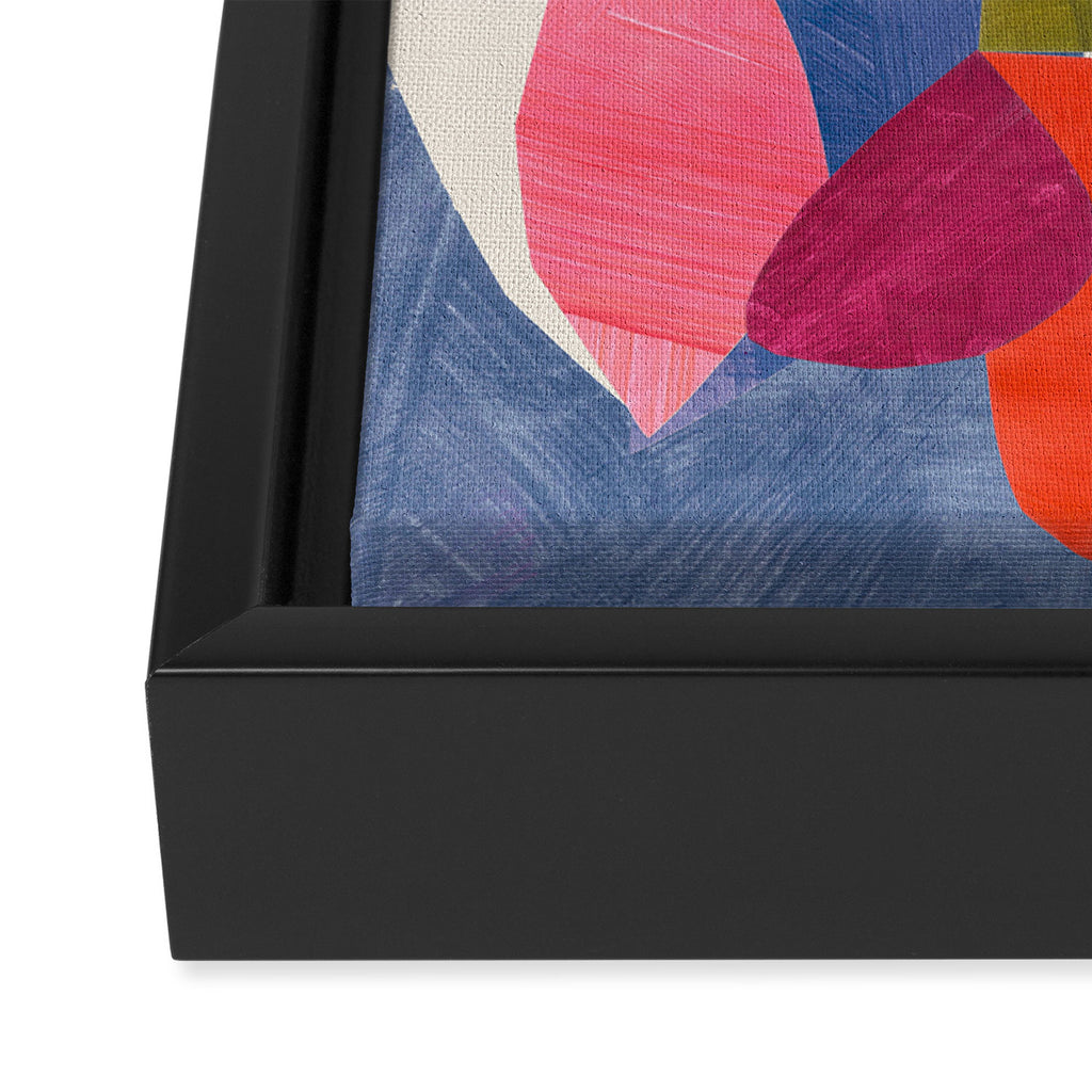 Mid Night Cactus Framed Canvas Print Gallery Image 3