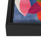 Mid Night Cactus Framed Canvas Print Gallery Image 3