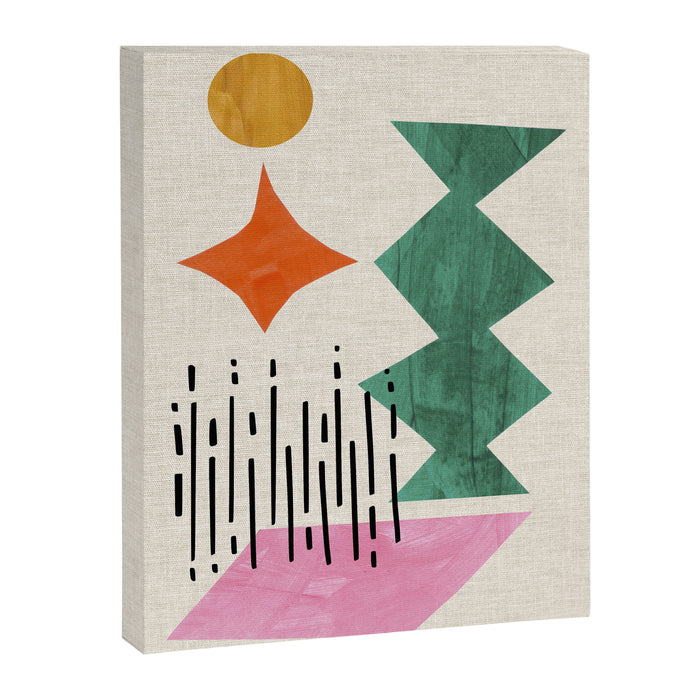 Midcentury Float Canvas Print Gallery Image 1