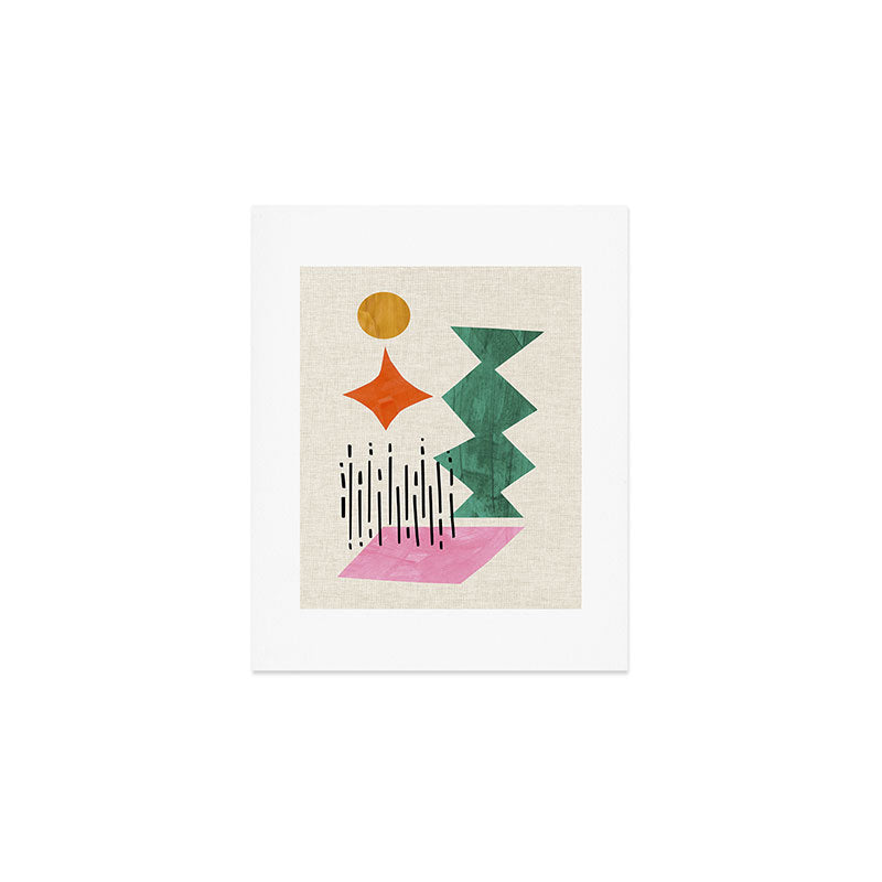 Midcentury Float Art Print Gallery Image 1