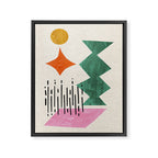 Midcentury Float Framed Canvas Print Gallery Image 6
