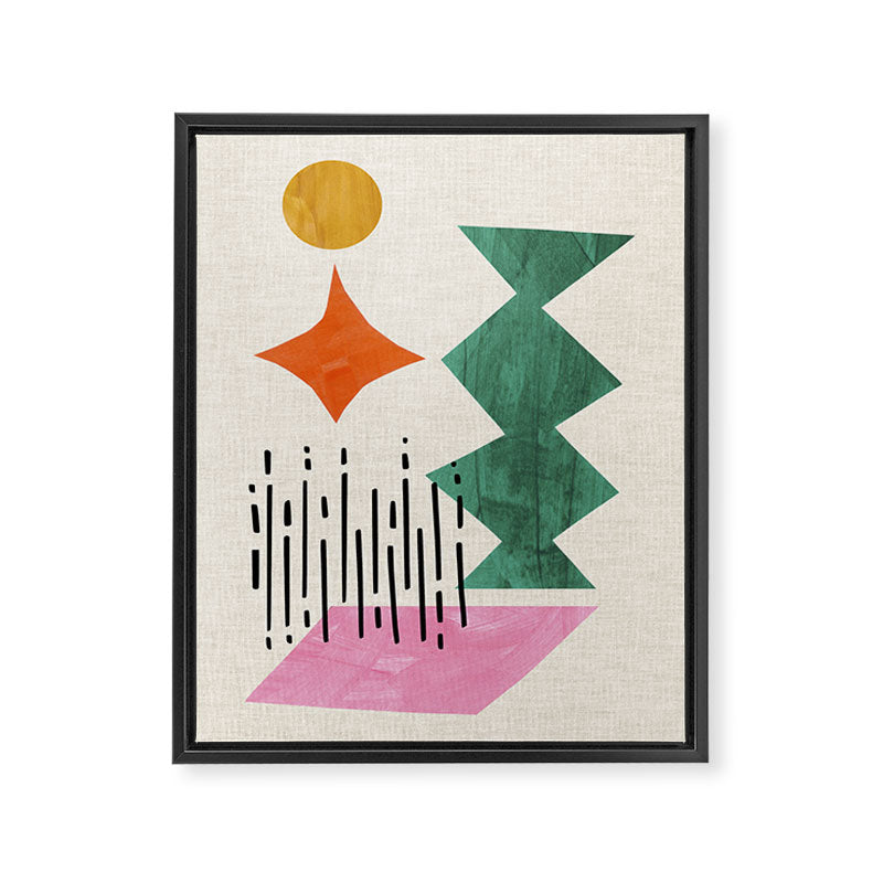 Midcentury Float Framed Canvas Print Gallery Image 6