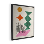 Midcentury Float Framed Canvas Print Gallery Image 2