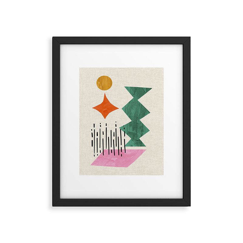 Midcentury Float Framed Art Print Gallery Image 5