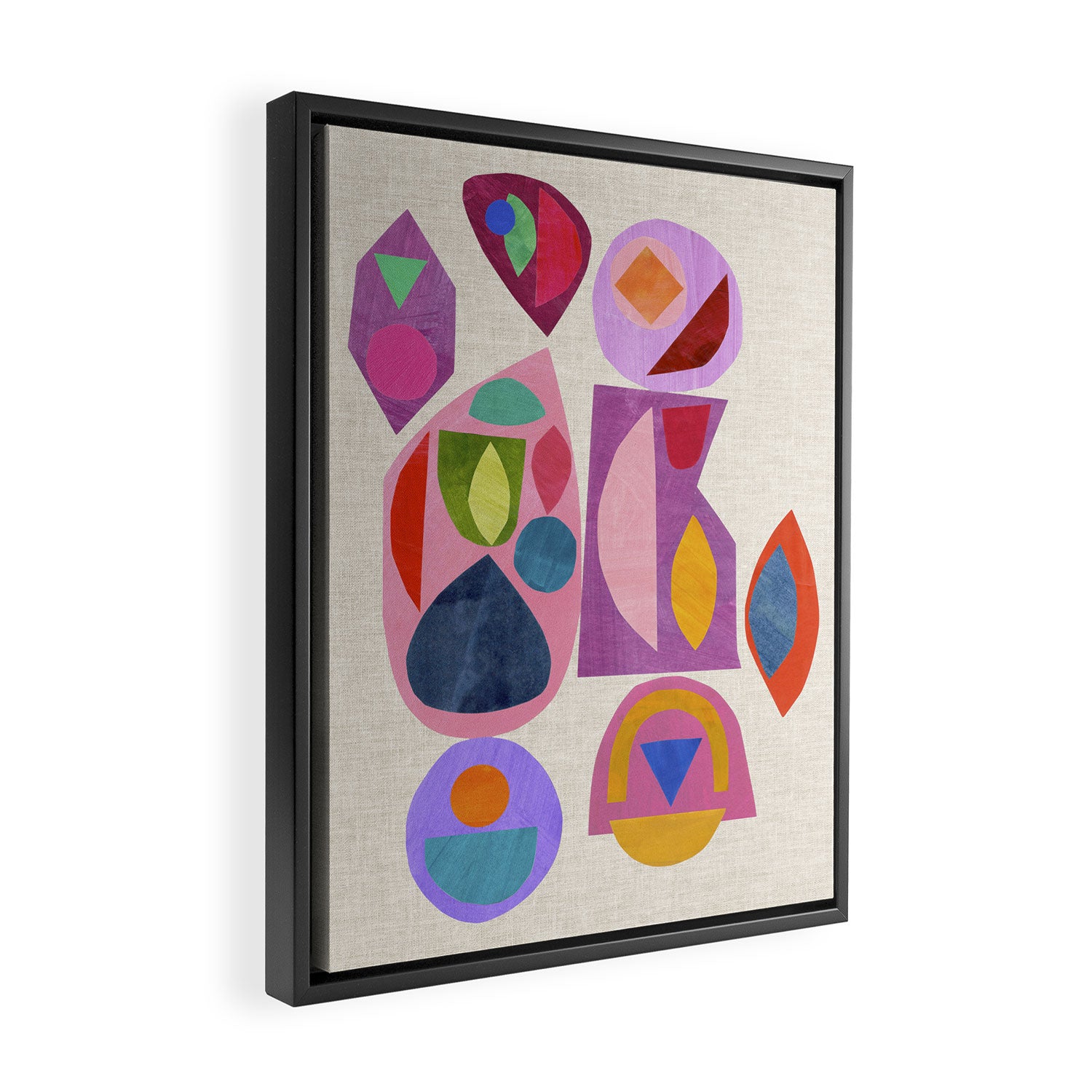 Midnight Mirror ii Framed Canvas Print Gallery Image 2