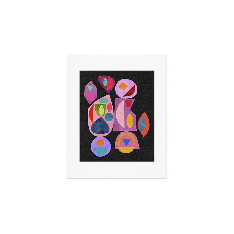 Midnight Mirror Art Print Gallery Image 1