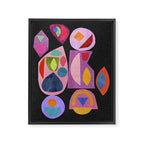 Midnight Mirror Framed Canvas Print Gallery Image 6