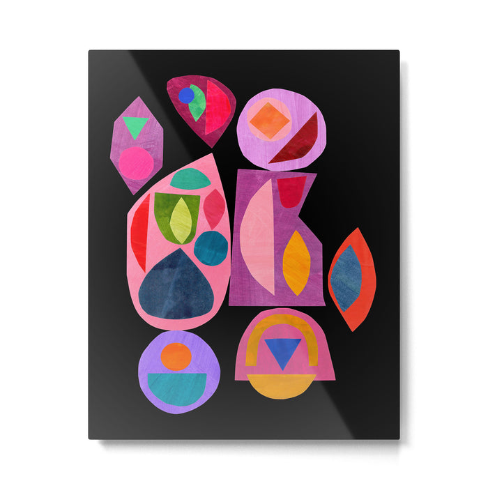 Midnight Mirror Metal Print Gallery Image 1