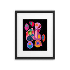 Midnight Mirror Framed Art Print Gallery Image 5