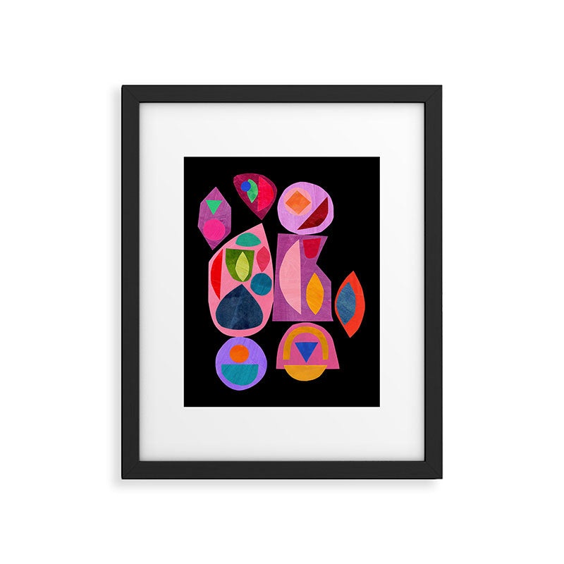 Midnight Mirror Framed Art Print Gallery Image 5