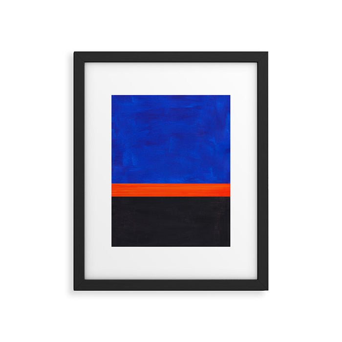 Mid-Night Streak  Framed Art Print Gallery Image 1