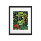 Midnight Tropical  Forest Framed Art Print Gallery Image 5