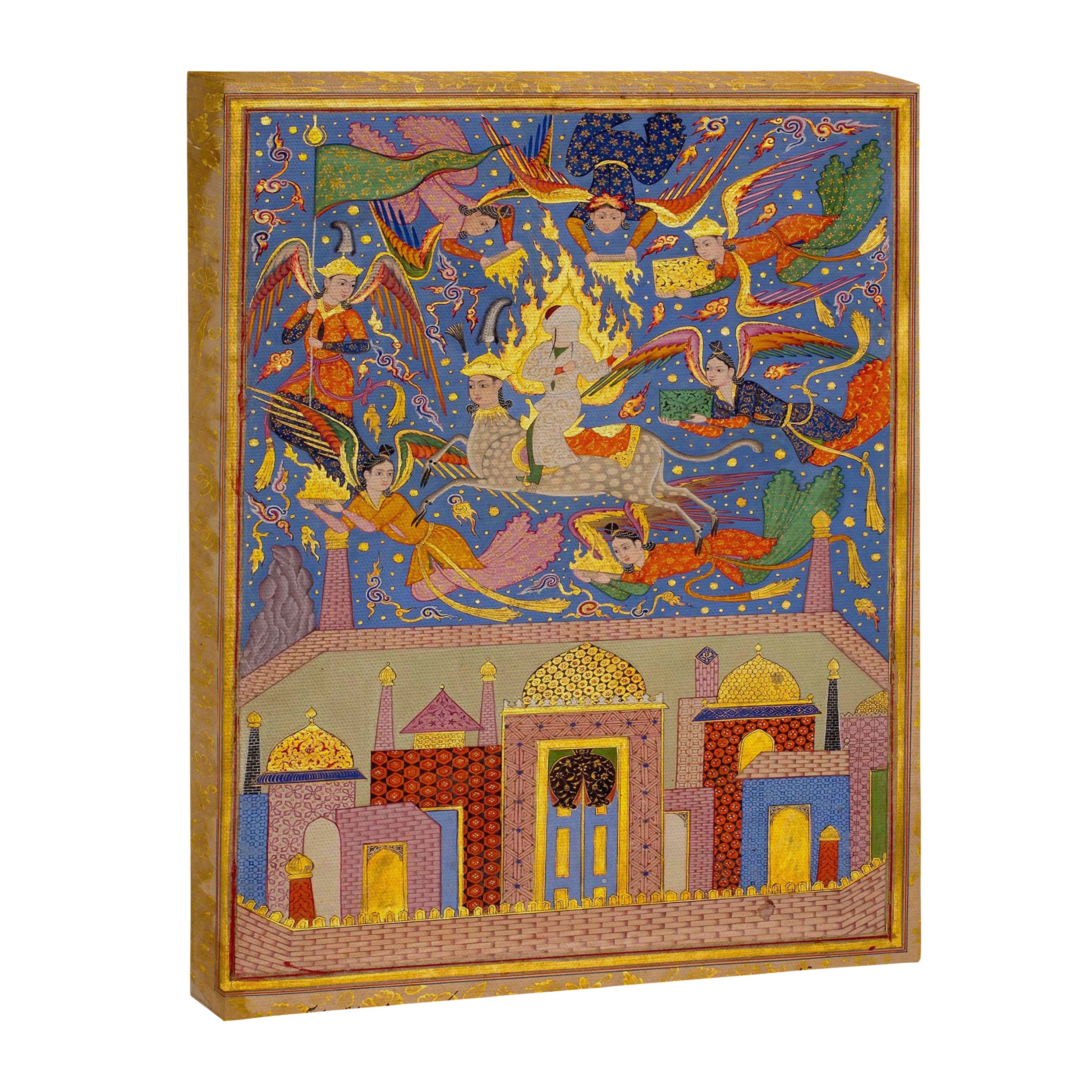 Miraj: The Night Journey  Islamic Antique Art  Canvas Print Gallery Image 6